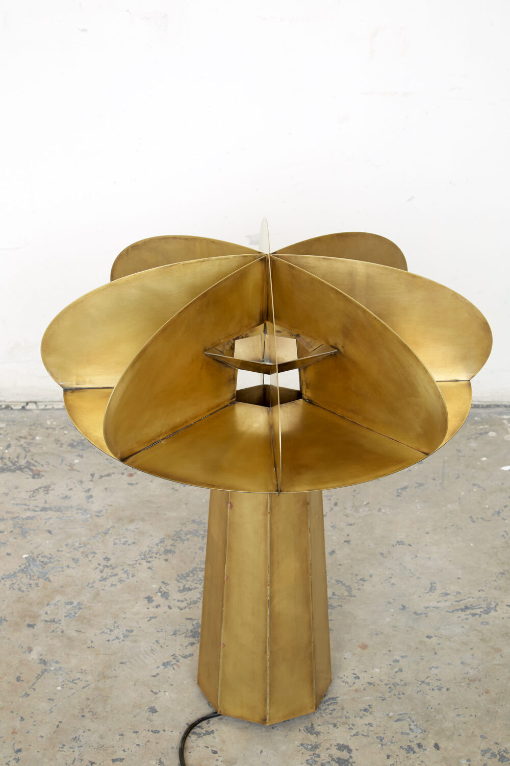 Solstice Medium Lamp – Brass, 2021